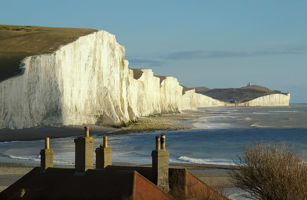 Acantilados de Seven Sisters, en la costa inglesa